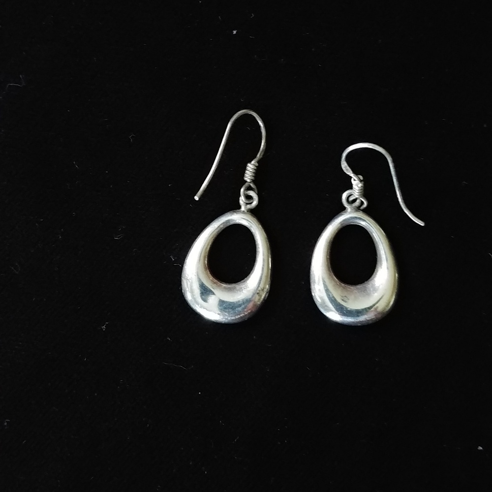 Vintage 90s sterling silver earrings